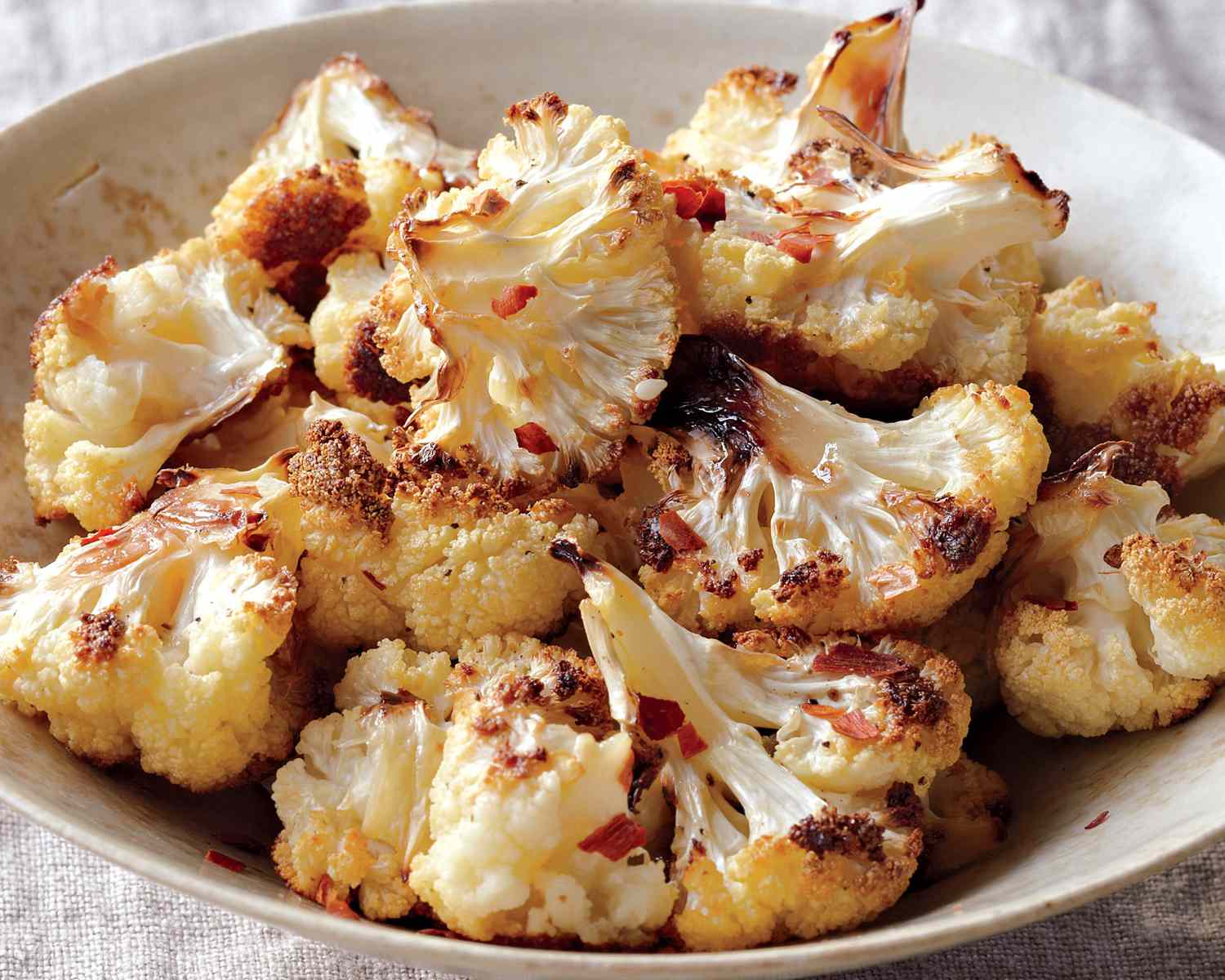 crispy roasted cauliflower