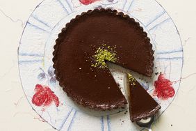 Milk Chocolate-Pistachio Tart