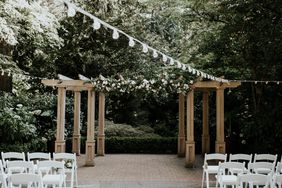 botanical garden wedding ceremony