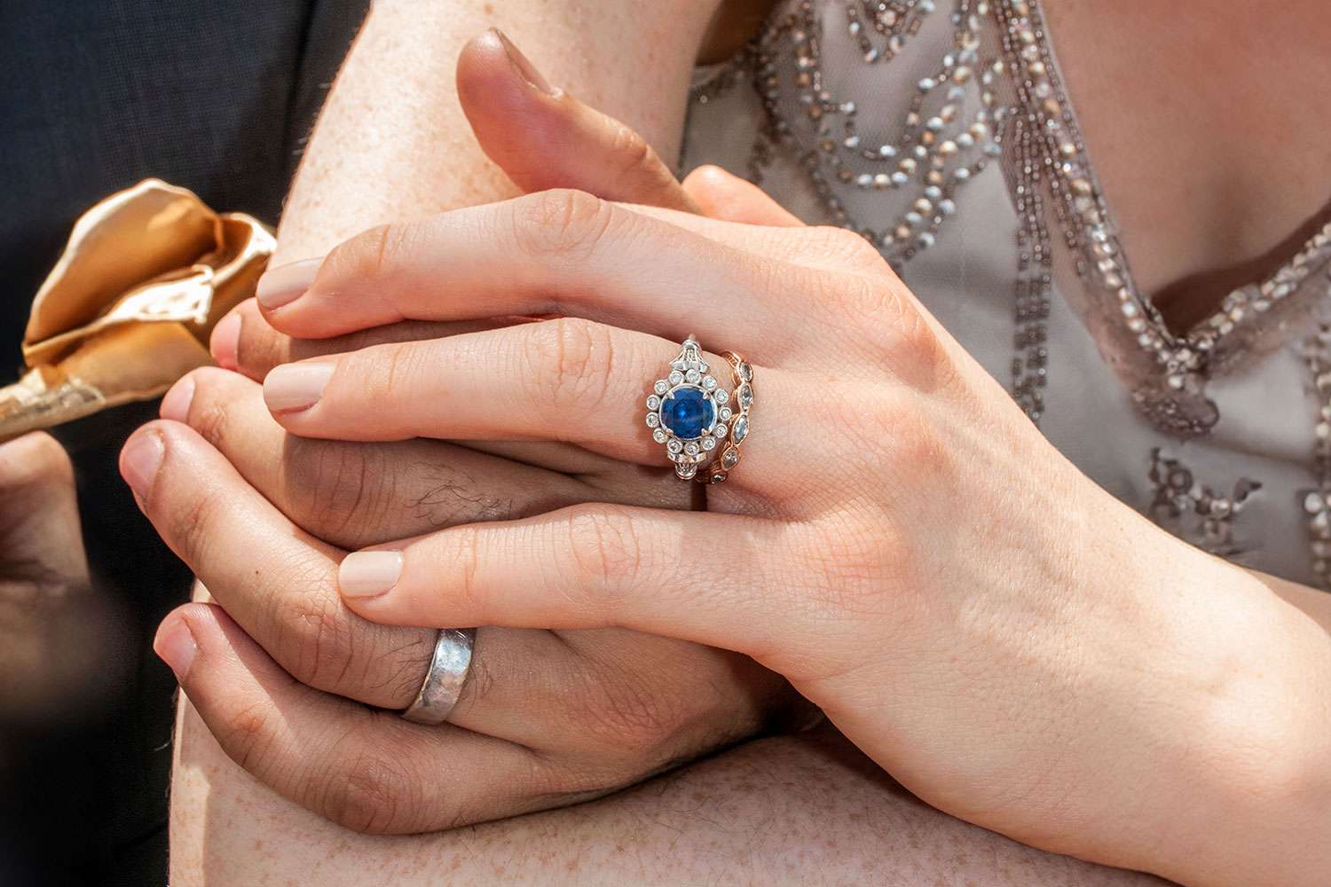 Family heirloom engagement ring