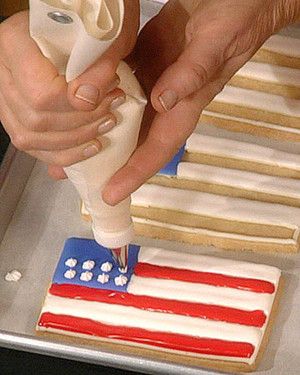 Flag Cookies