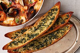 toasted garlic-butter-and-herb bread