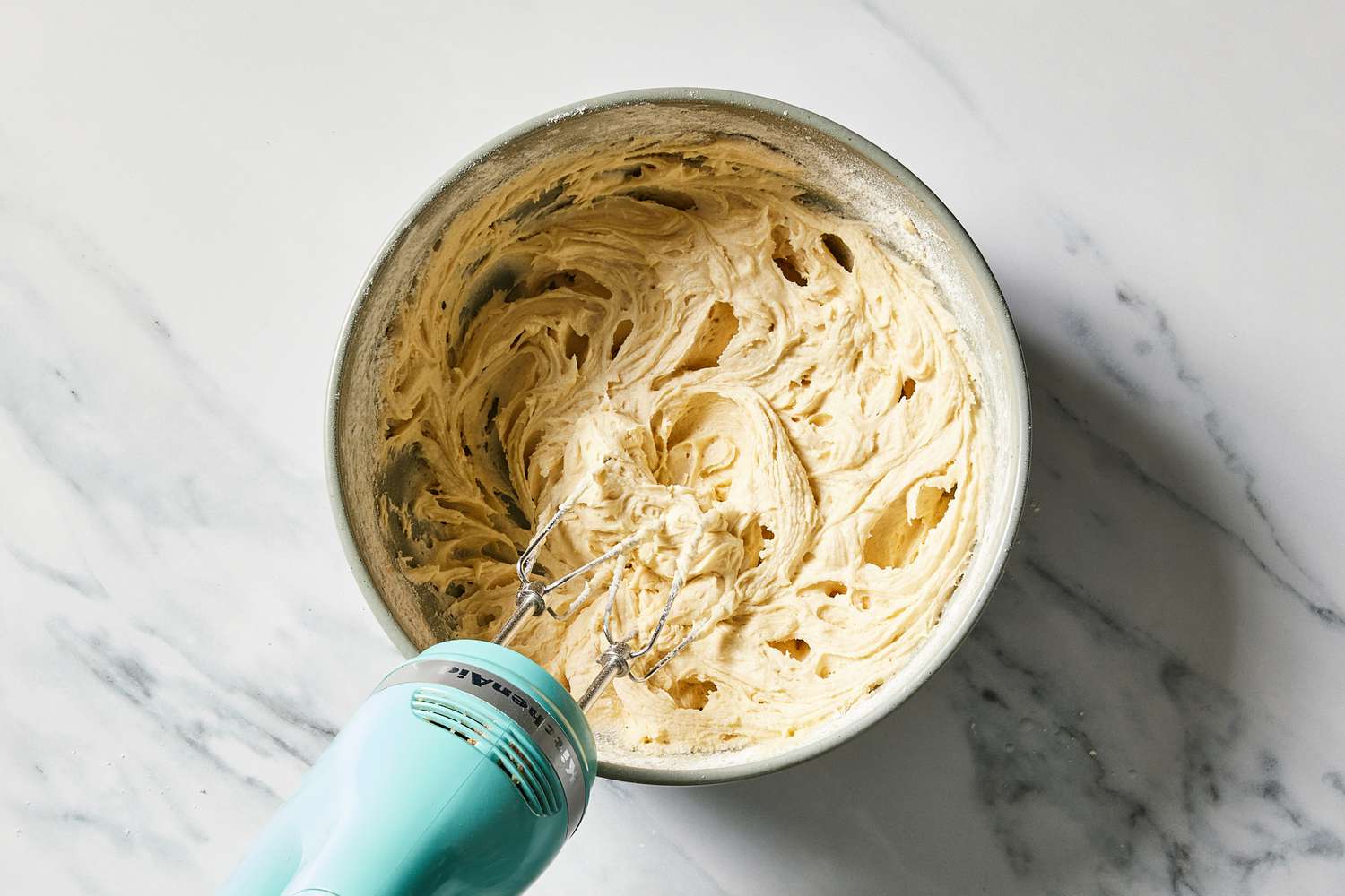 Sour Cherry Crumb Cake dough