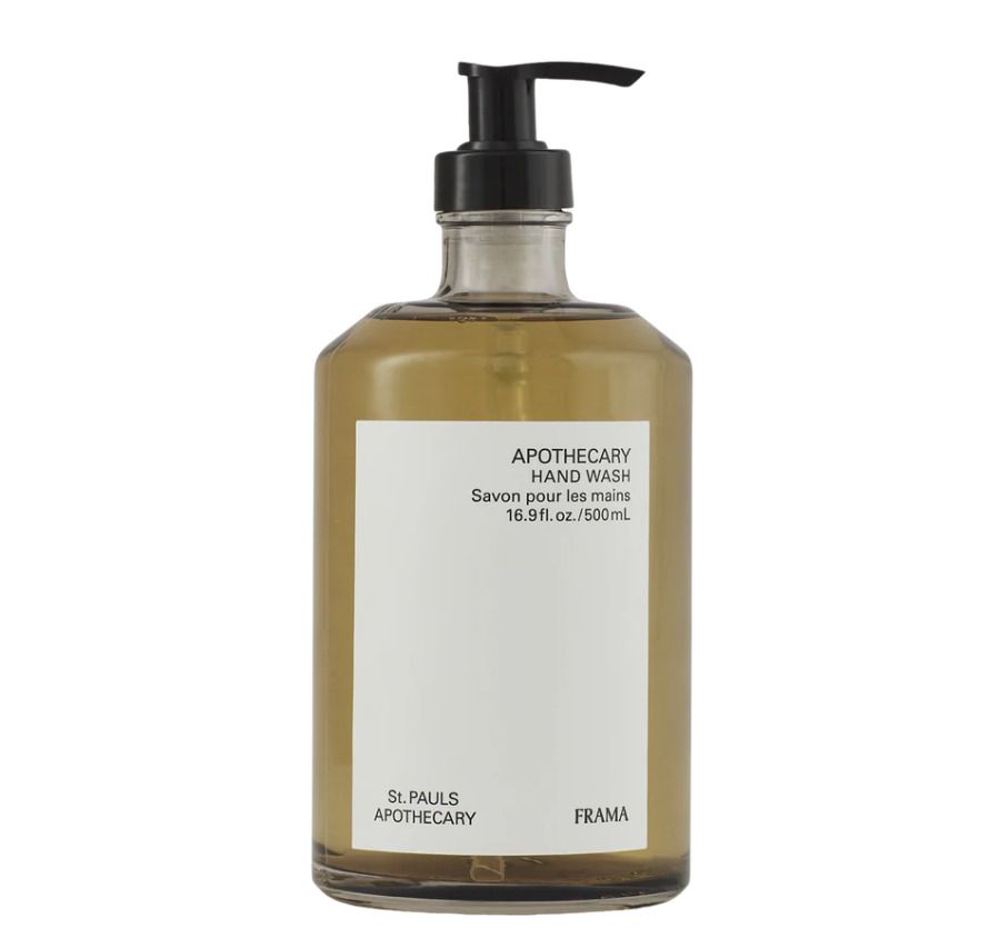 Apothecary hand wash bottle. 