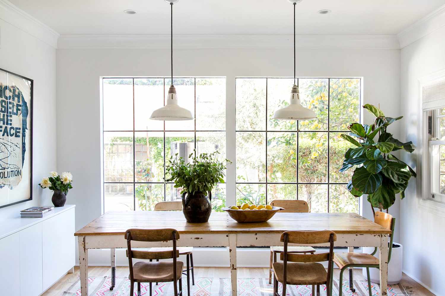Hancock Park Home Tour dining room