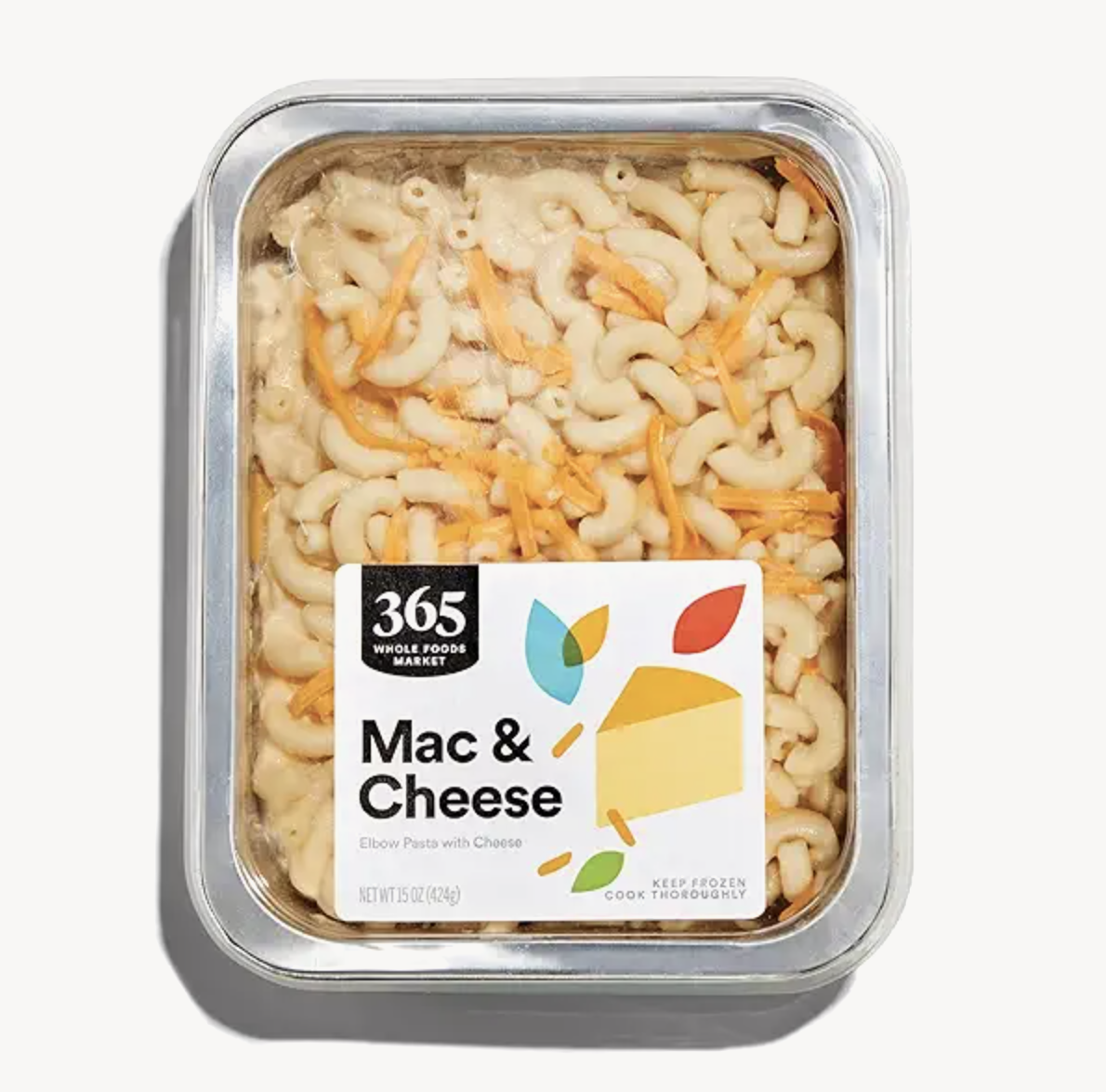 Container of 365 brand macaroni and cheese readytoeat meal