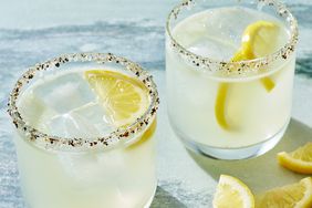 lemon mezcal margarita