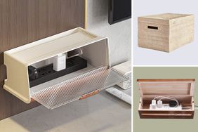 Composite of cable manager products