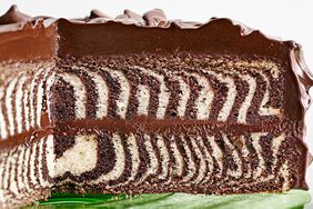 chocolate-and-vanilla zebra cake