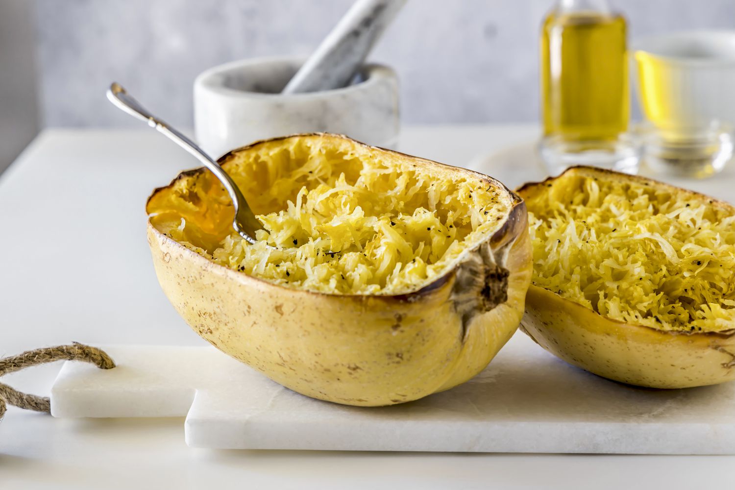 Spaghetti squash oven baked