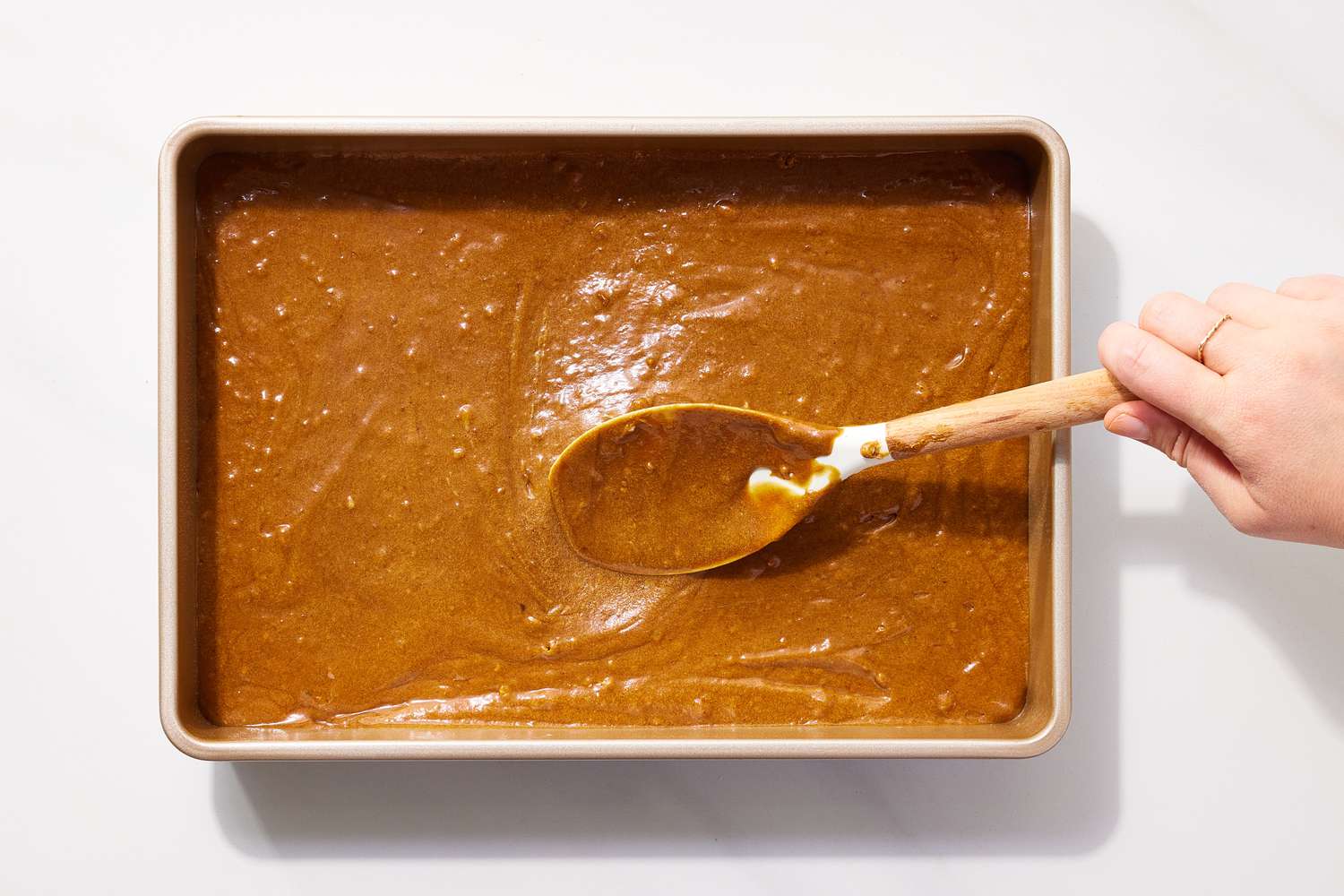 Gingerbread Snacking Cake