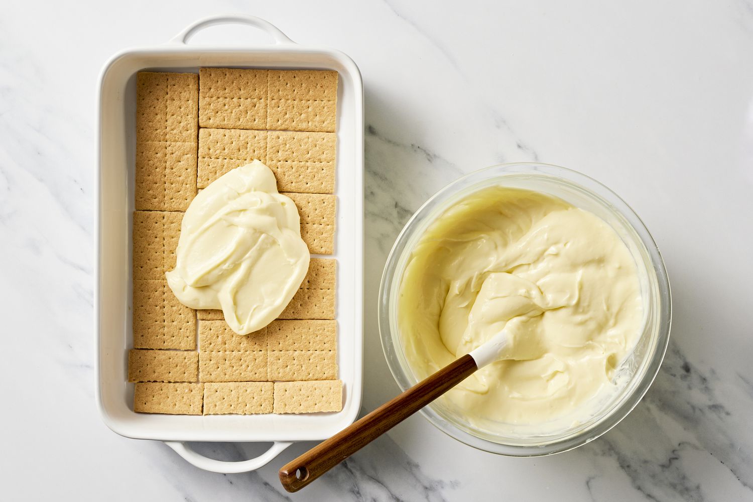 Chocolate eclair cake 