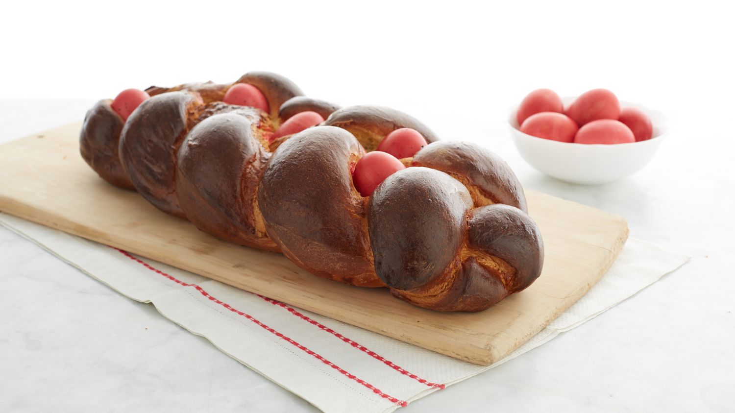 tsoureki Greek easter bread