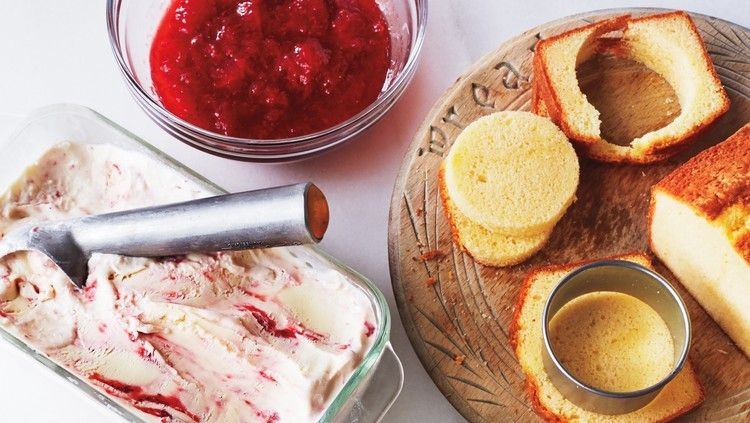 pound cake strawberry sauce