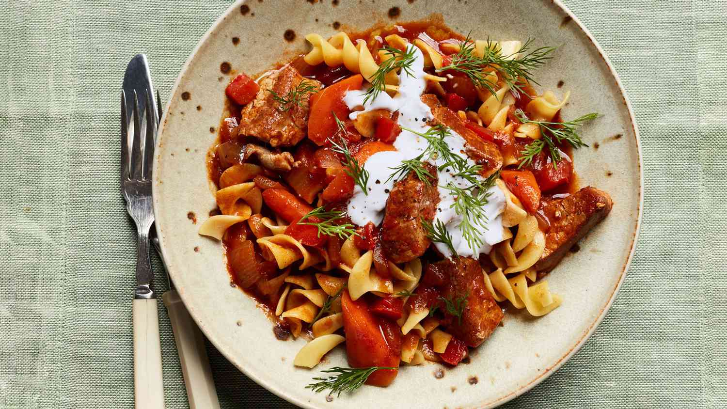Quick Pork Goulash recipe
