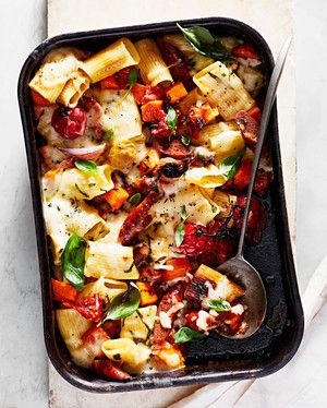 sausage and rigatoni bake