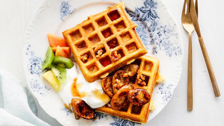 One-Bowl Buttermilk Waffles