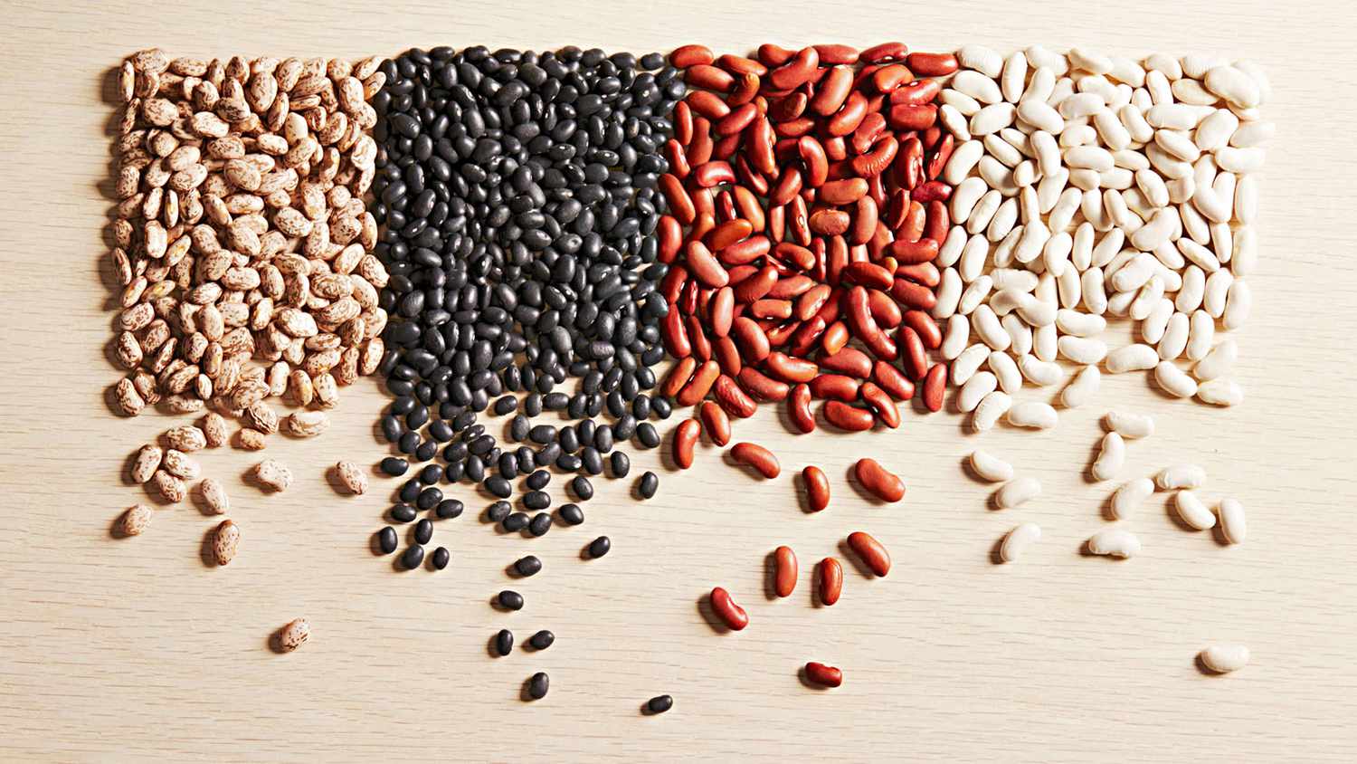 dry beans: cannellini, kidney, black, and pinto beans