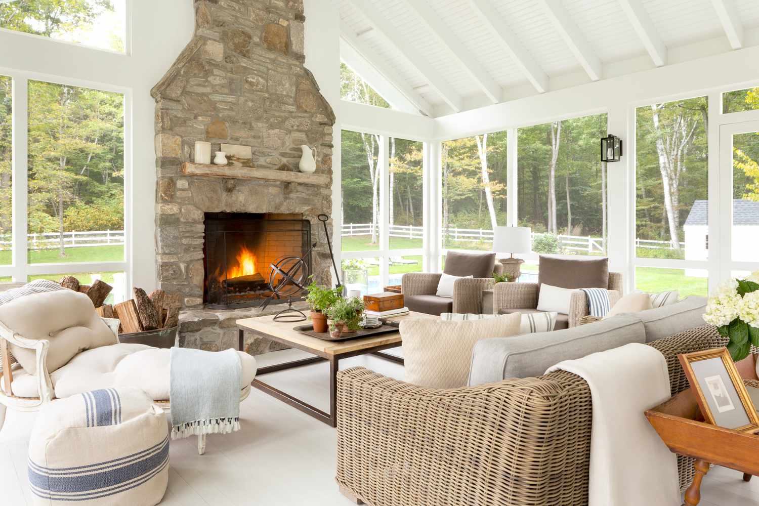 Windows Screens Back Porch