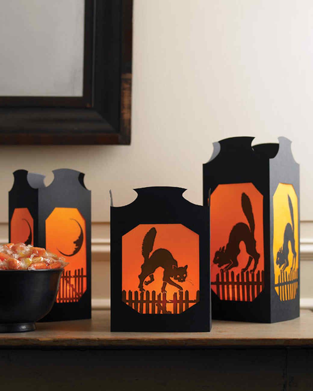 Paper Halloween Lanterns