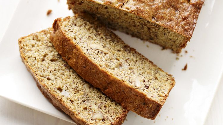 banana flax walnut bread