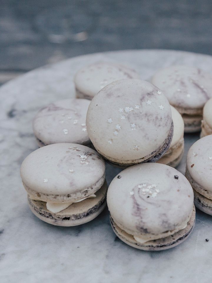 Celestial Wedding Macarons