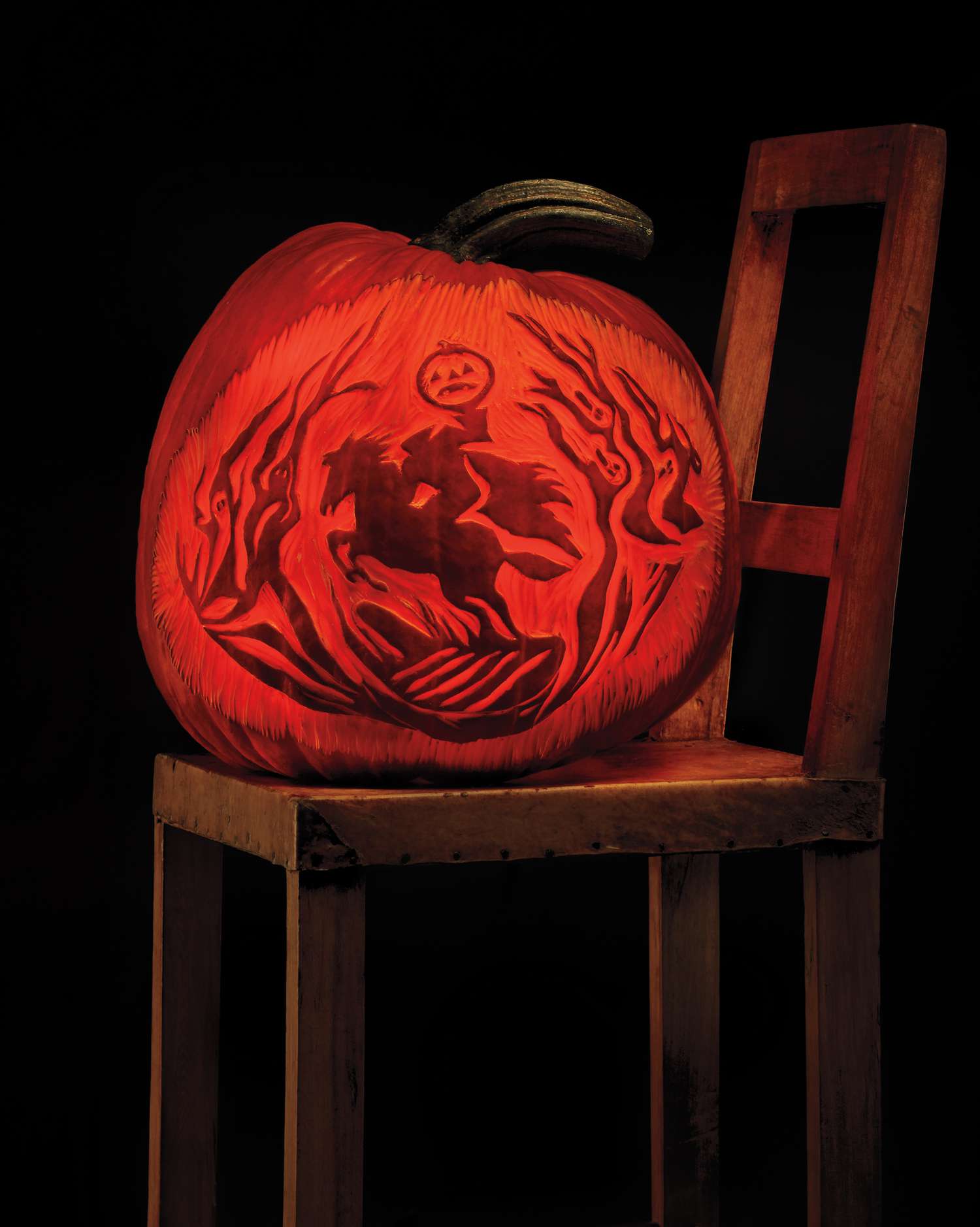 headless horseman pumpkin