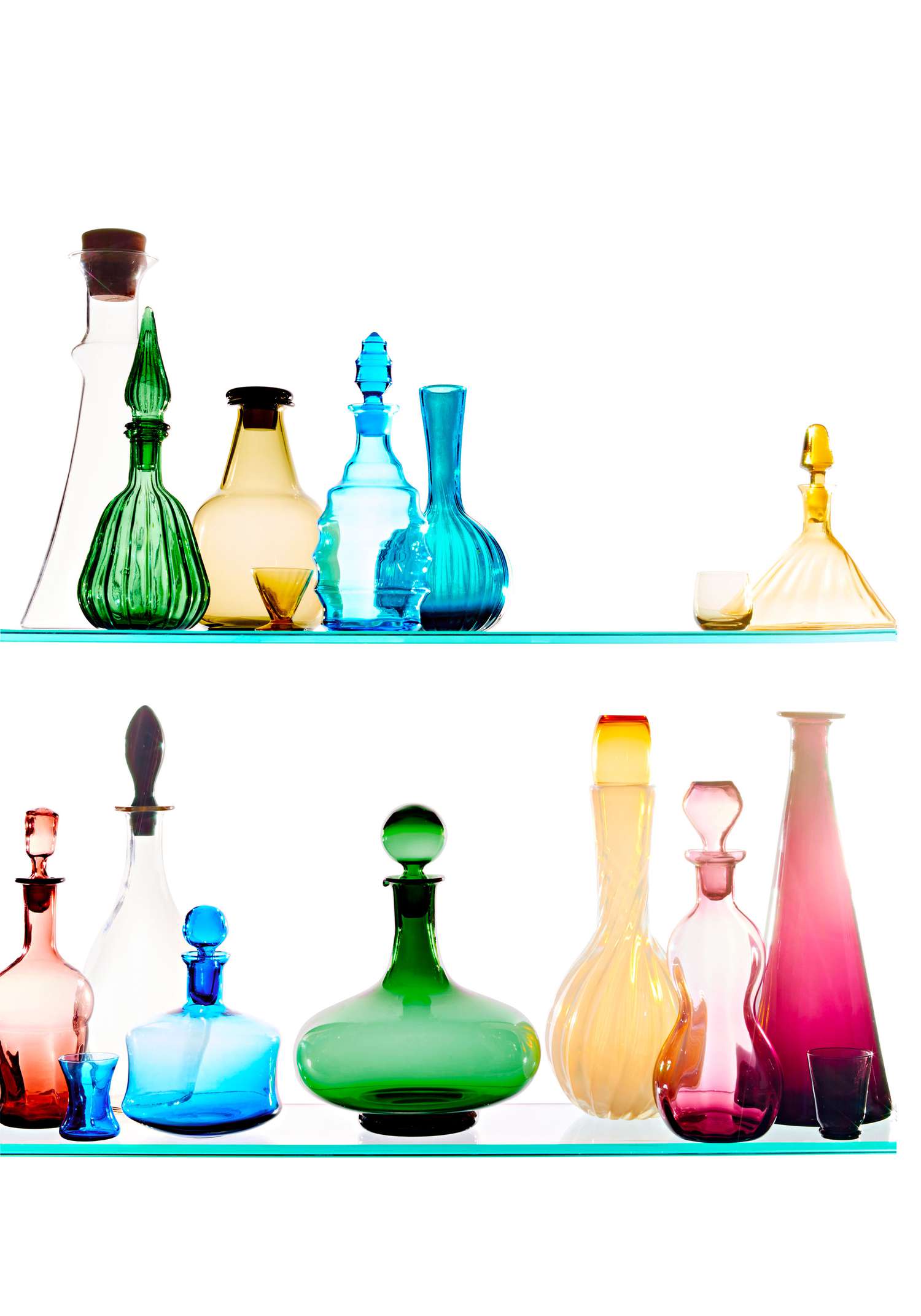 vintage decanters