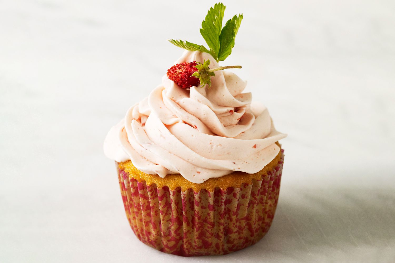 Martha's Strawberry Cupcakes