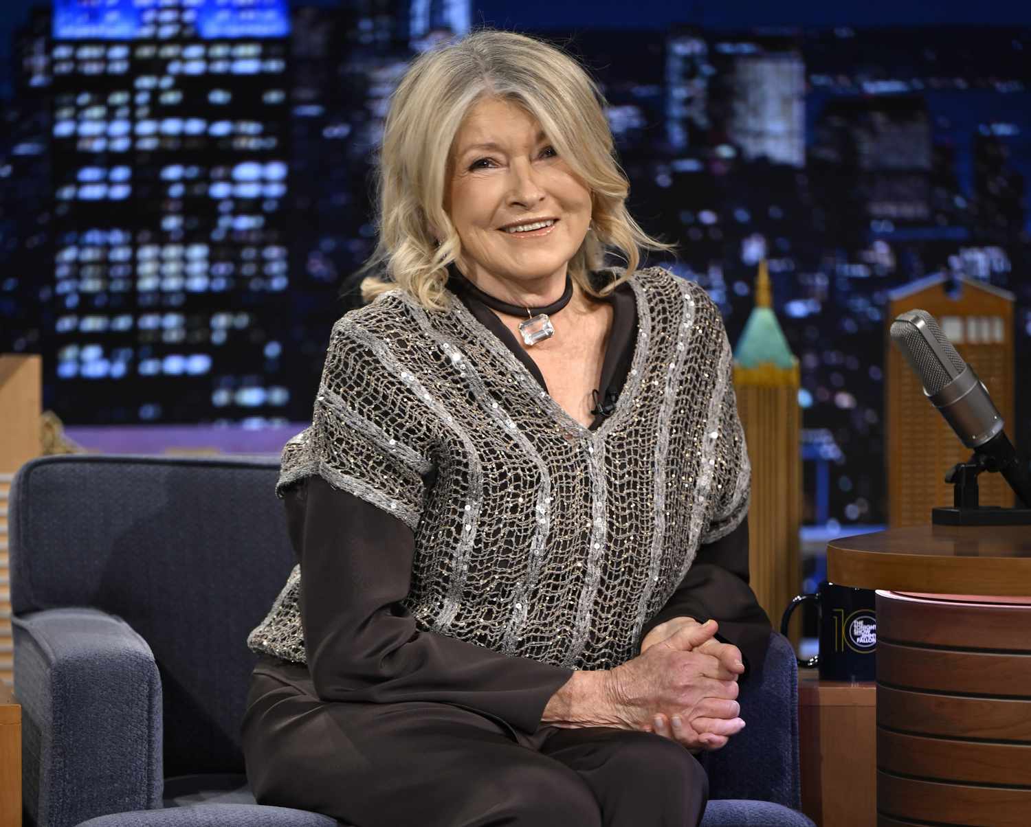 decorvow during an interview on The Tonight Show 