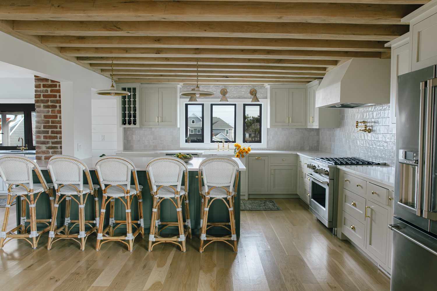 Sage and Beige Kitchen