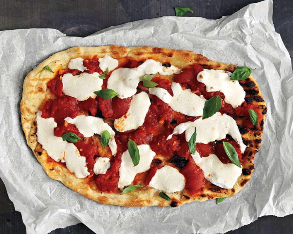 Tomato and Basil Pizza