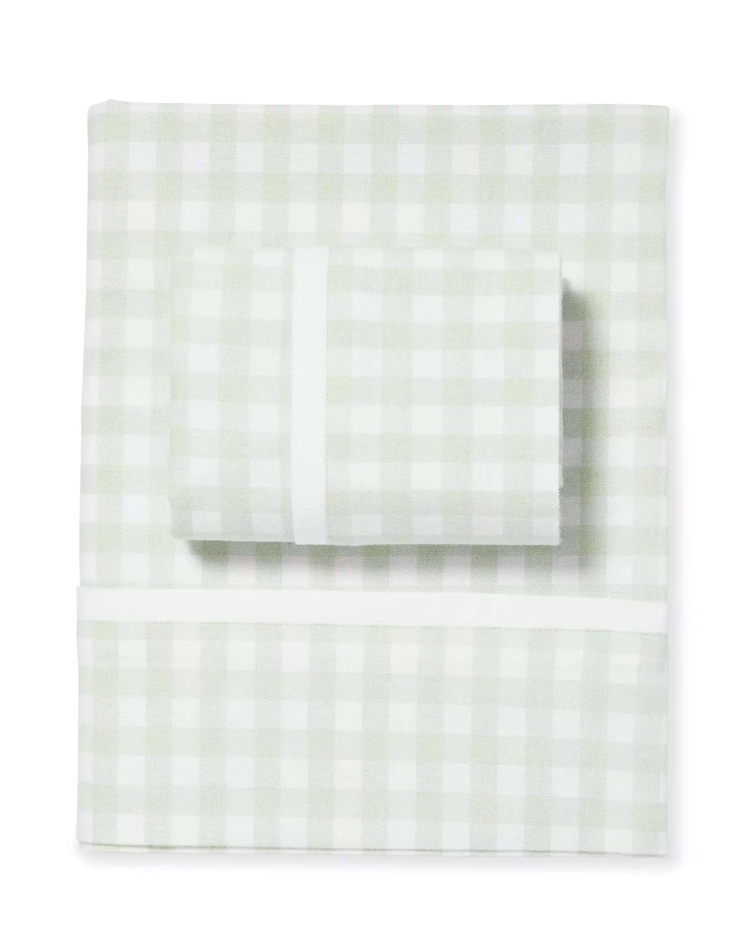 A set of gingham sheets