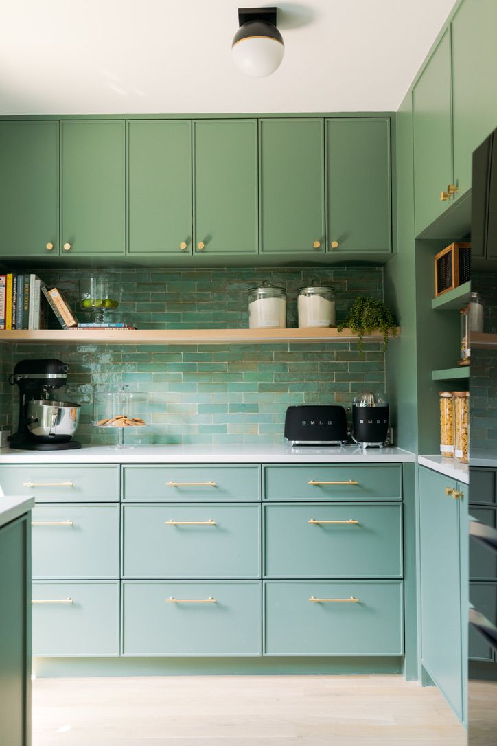 Zellige tile in the kitchen