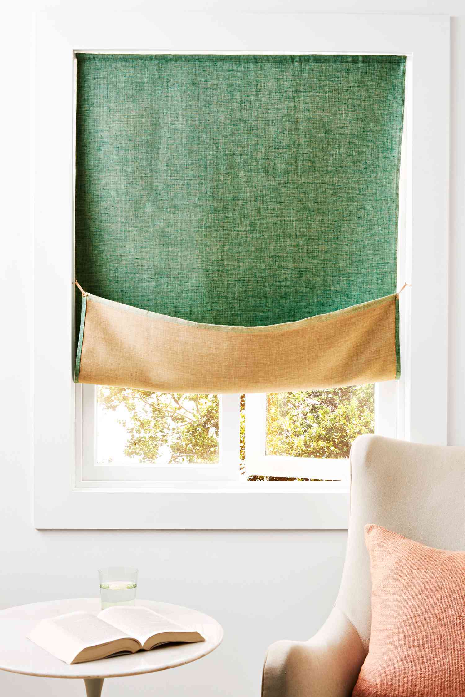 Linen curtain