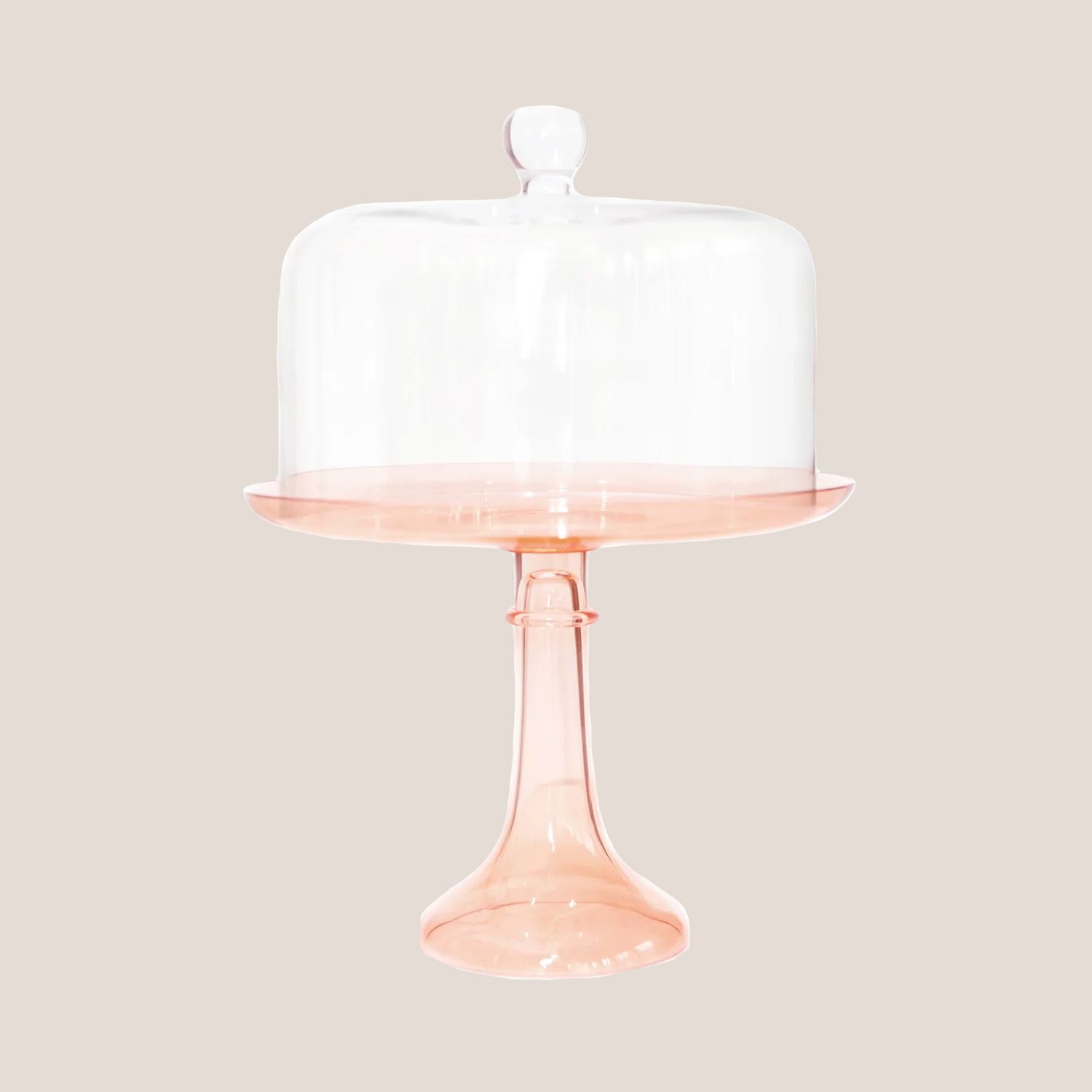 Estelle Colored Glass Cake Stand