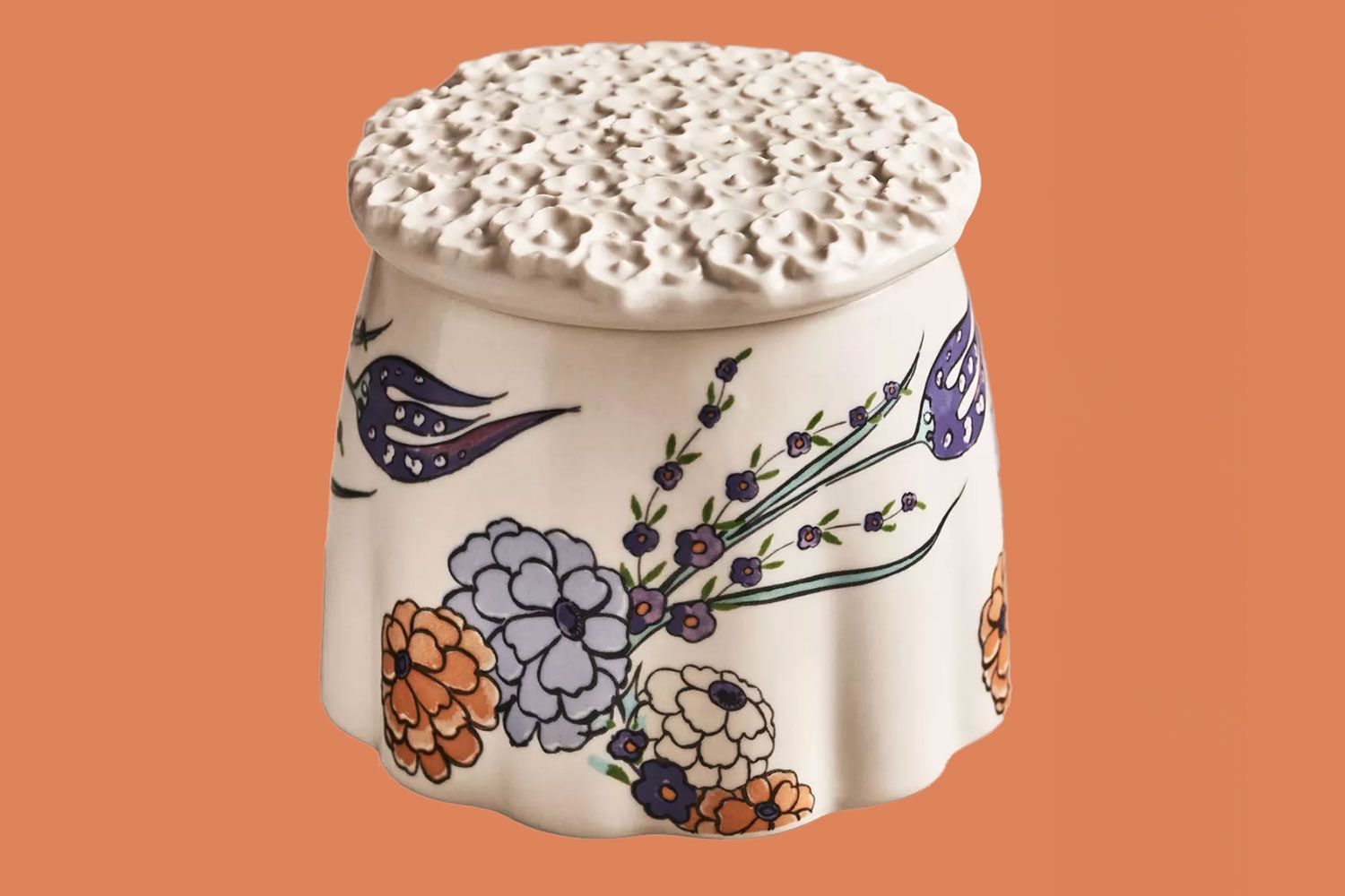 Floral butter keeper