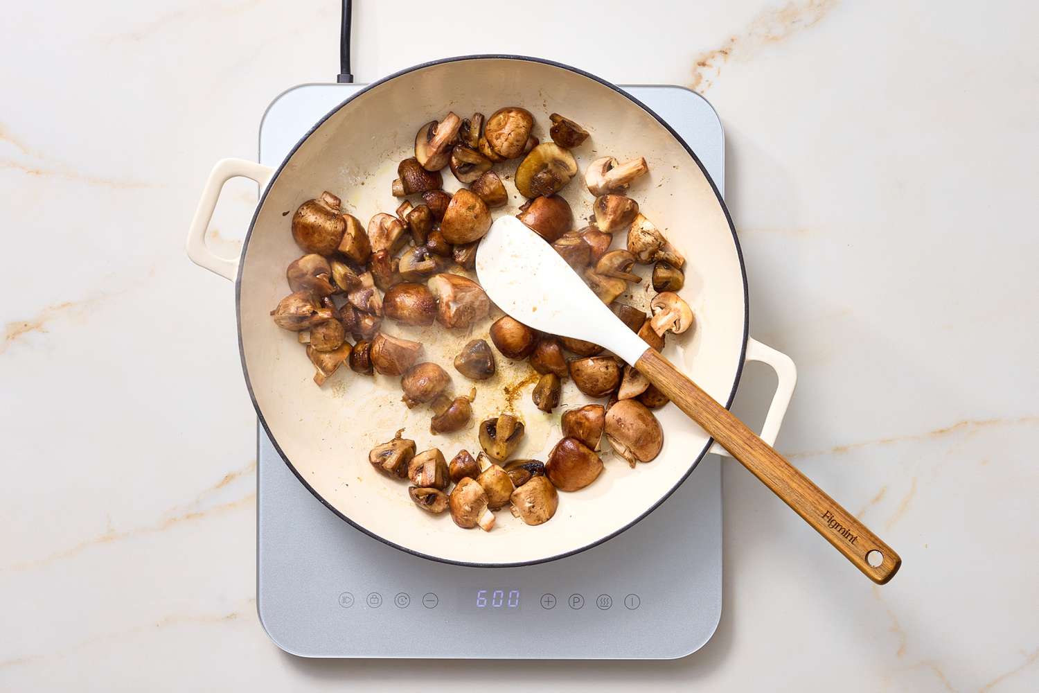 Mushroom and Black Bean Tortilla Casserole 