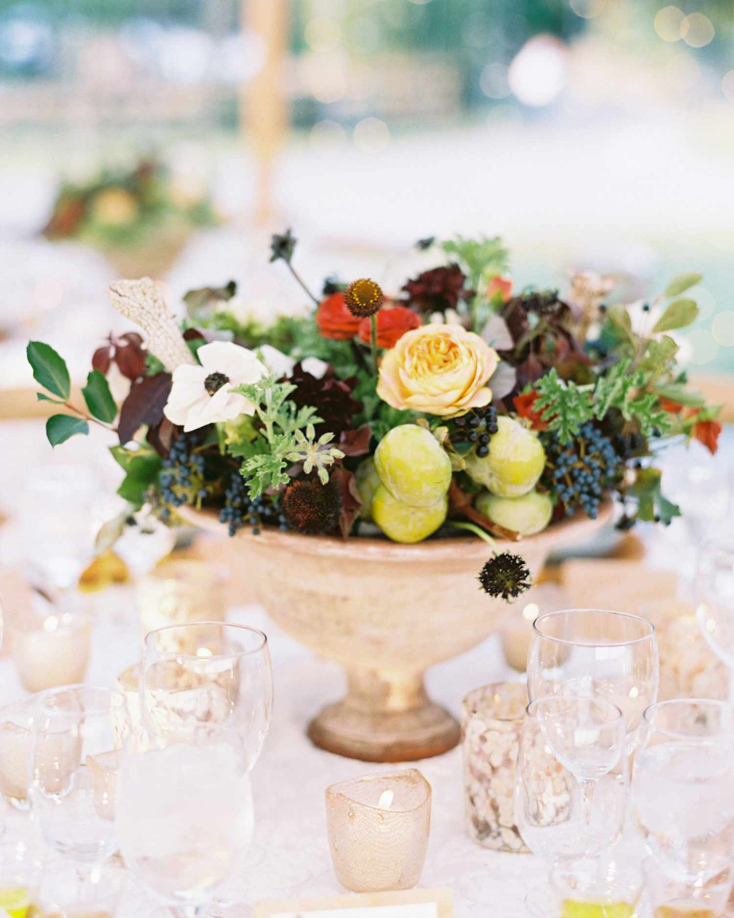 roses ranunculous dahlias amaryllis pears persimmons figs herbs