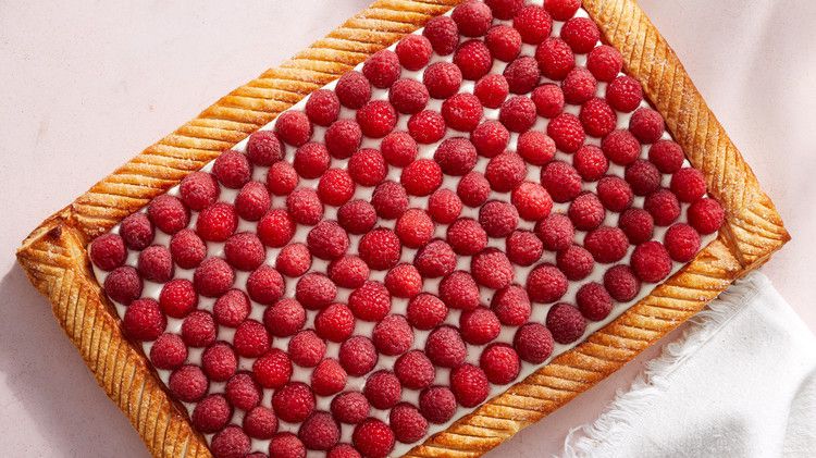 raspberry mascarpone tart martha bakes puff pastry