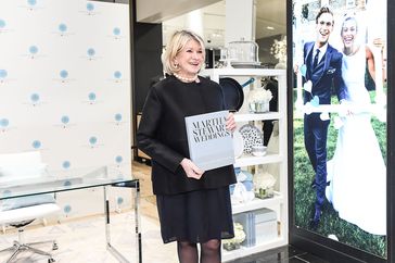 decorvow poses during her "decorvow Weddings: Ideas And Inspiration" Book Launch